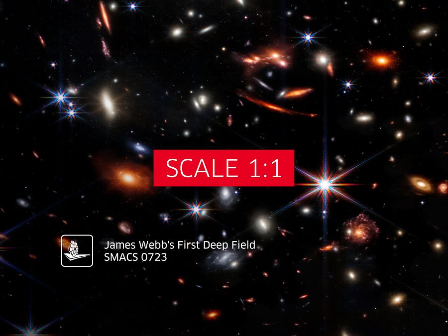 James Webb's First Deep Field (James Webb/JWST) — space poster, science poster, space photo, space art, jwst picture product image (6)
