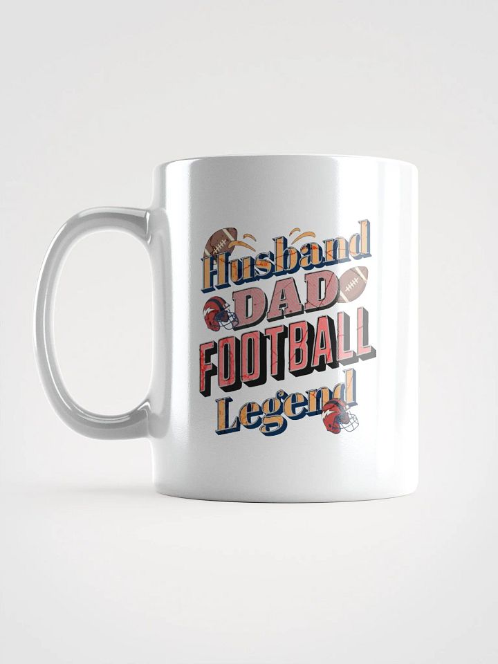 Husband Dad Football Legend Mug product image (1)