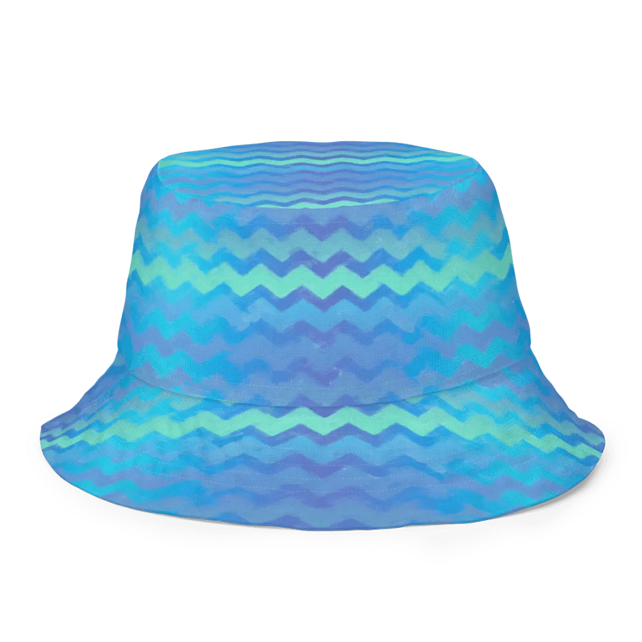 Blue Crystal Pattern Buckethat product image (5)