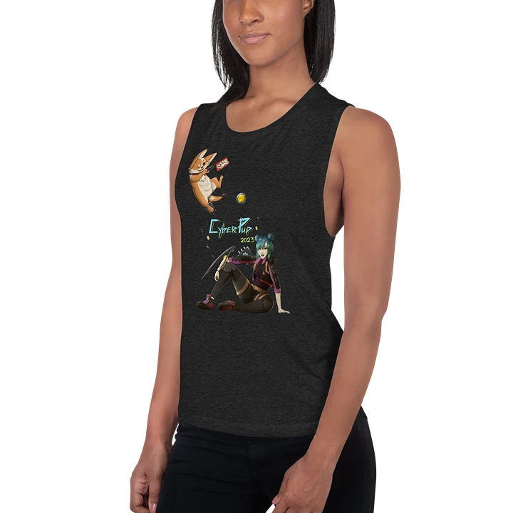 CYBERPUP//MANAGER | FEMME FIT TANK product image (1)