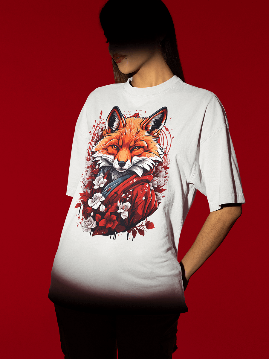 Kitsune Geisha T-Shirt product image (1)
