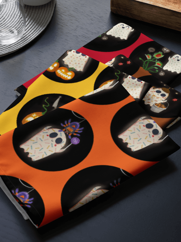 Little Ghost Cloth Napkin Set product image (1)
