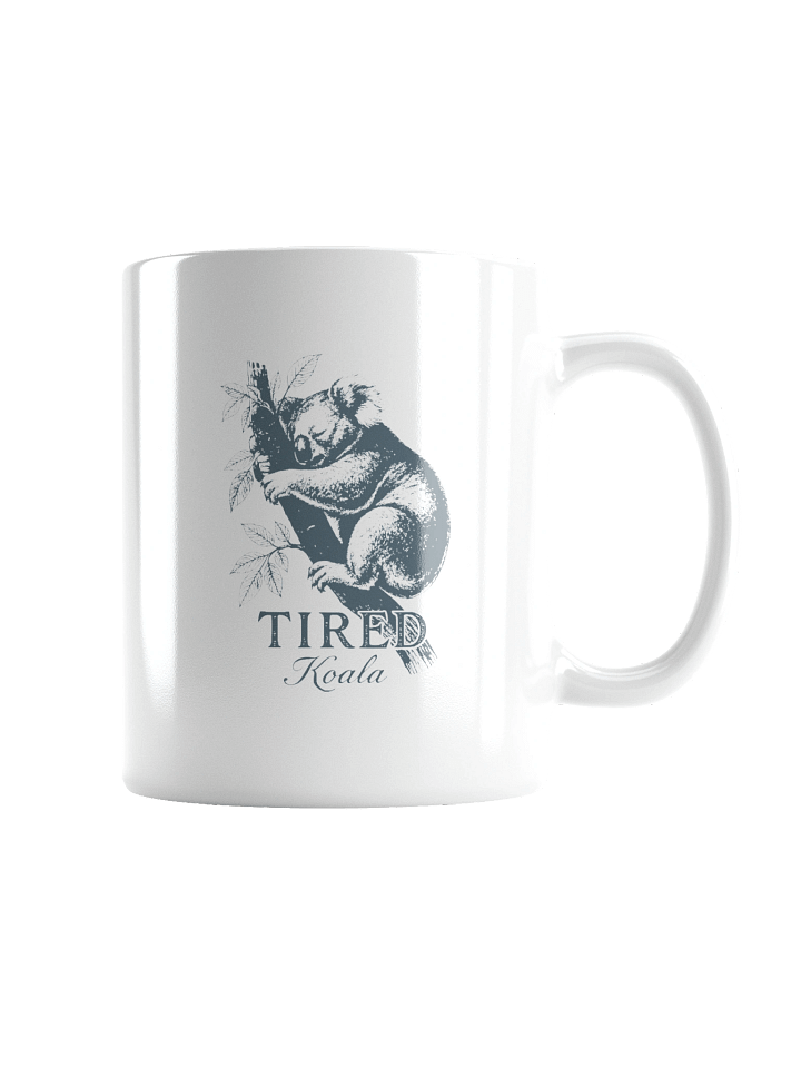 Tired Koala Ceramic Mug product image (2)