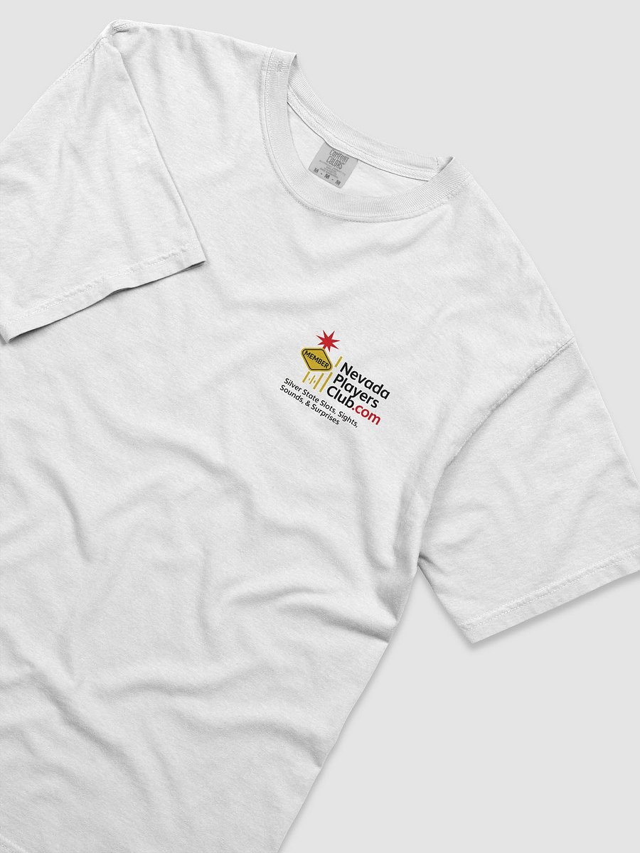 White Nevada Players Club Member T-Shirt product image (5)