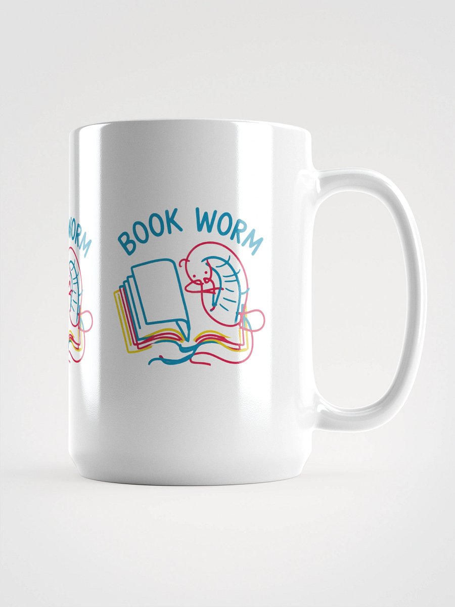 Colorful Book Worm Mug product image (1)