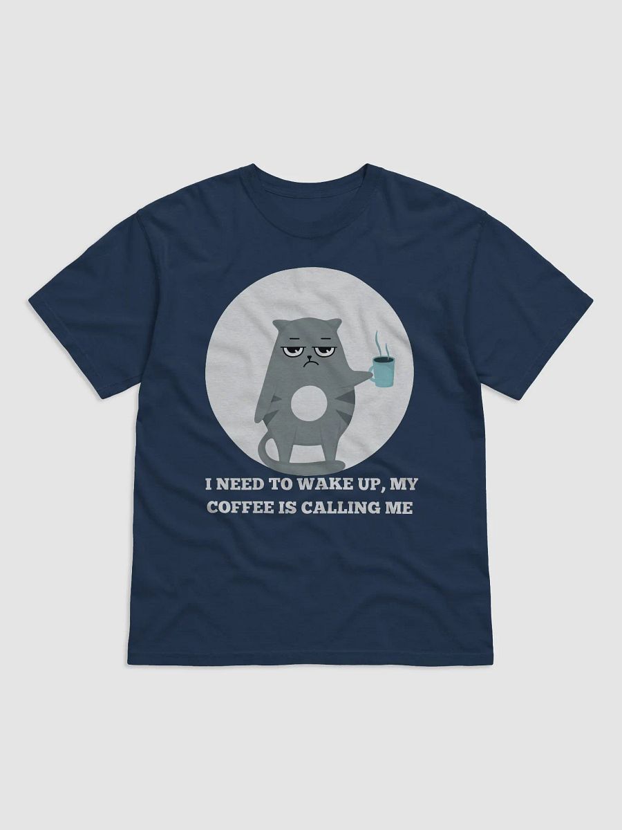 COFFEE IS CALLING ME T-SHIRT (WHITE) product image (74)