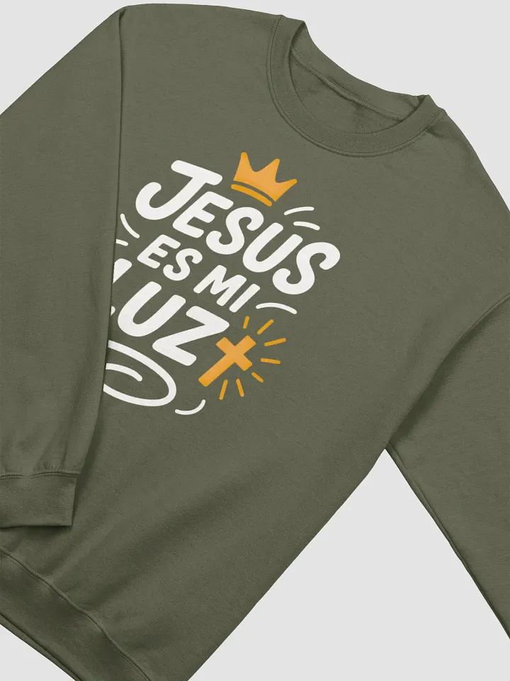 Sudadera Unisex Cuello Redondo | Jesús es mi Luz product image (14)