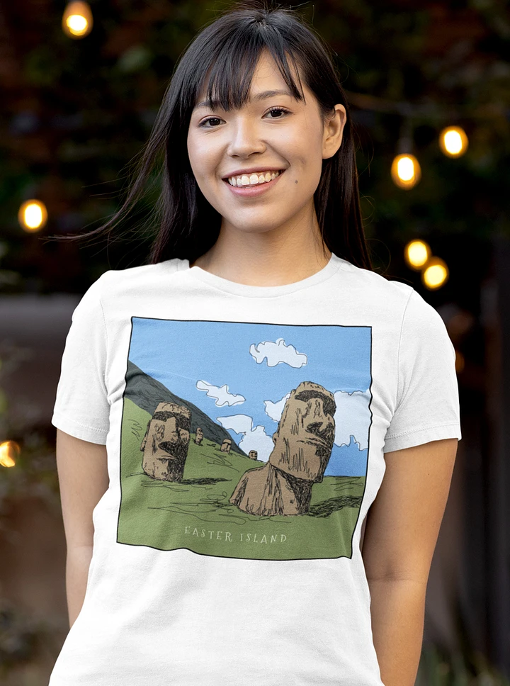 Chile Easter Island Statues Travel Souvenir T-Shirt product image (1)