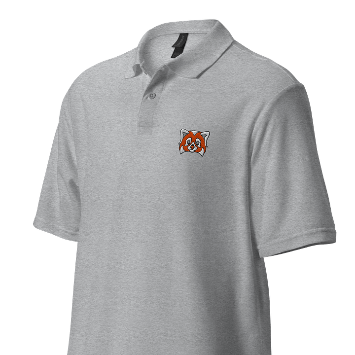 Red Panda Unisex Pique Polo Shirt product image (2)