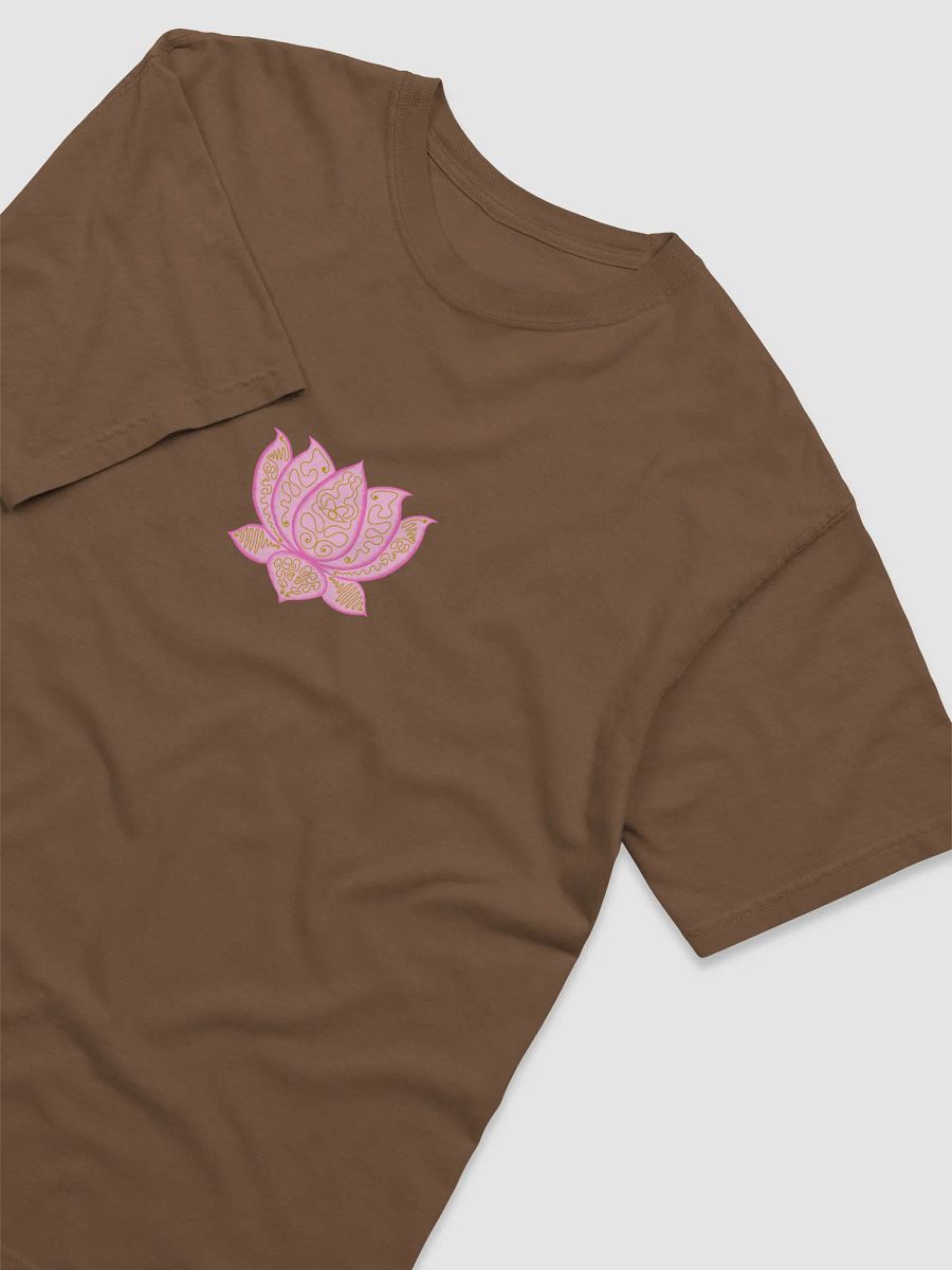 Lotus Eye Gold Embellished T-Shirt product image (3)