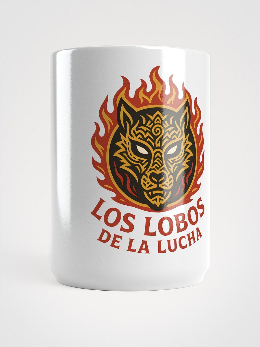 Los Lobos de la Lucha: Fire in the Pack Mug product image (5)