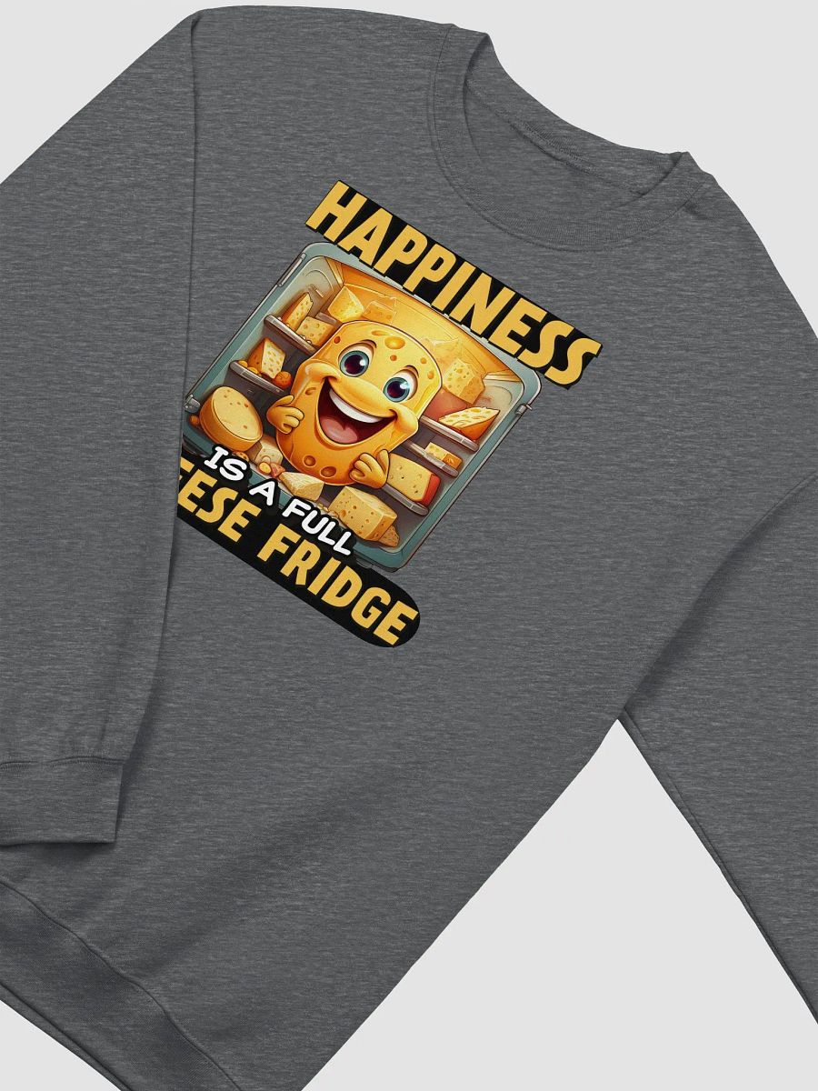 Happiness is a Full Cheese Fridge Crewneck Sweatshirt product image (14)