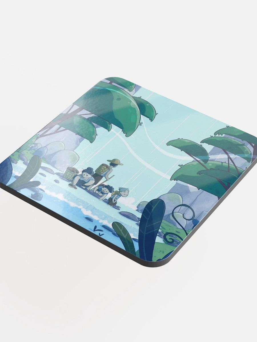 Surviving | Glossed Cork Coaster product image (4)