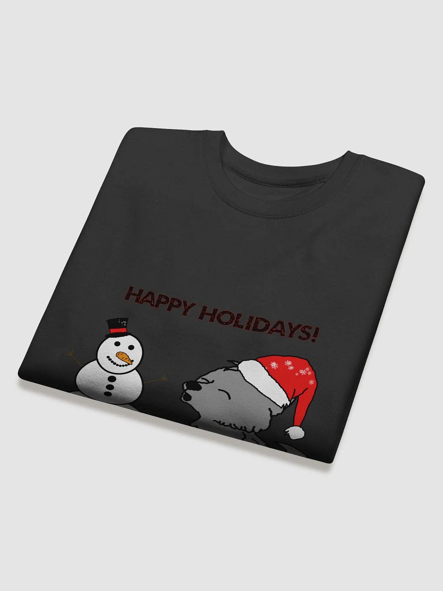 Festive Snowman & Wolf Holiday Sweatshirt product image (31)
