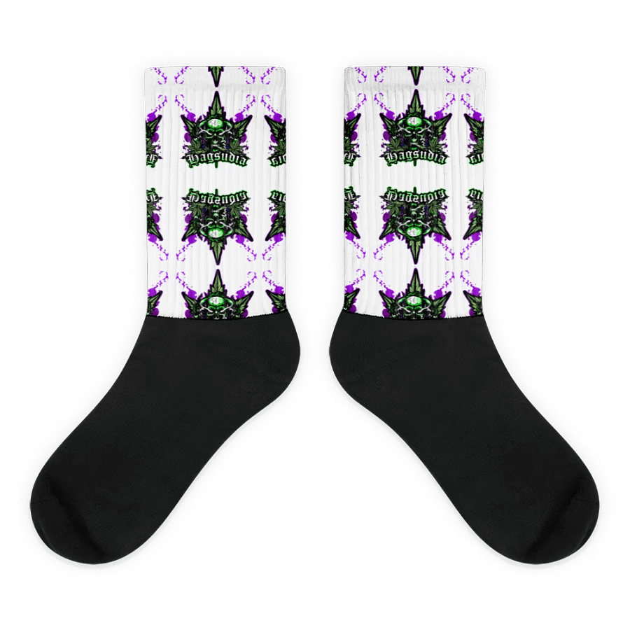 Hagsudia Gothic Skull Sublimated Socks product image (1)