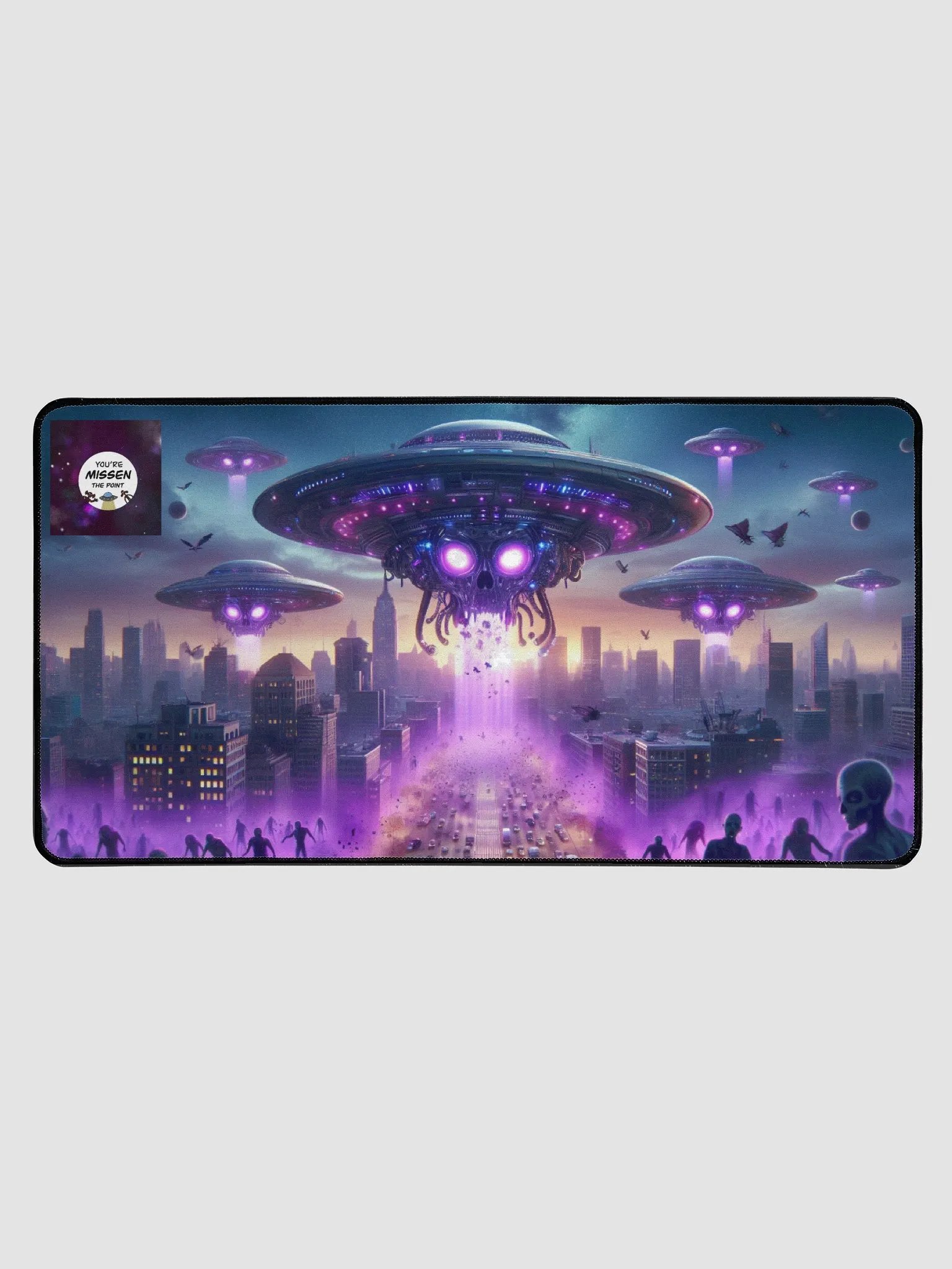 You're Missen the Point (Alien Invasion) - Desk Pad product image (1)