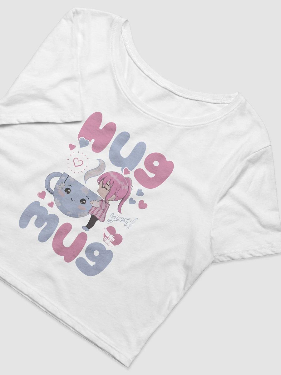 Kawaii Mug Love Women's Crop Tee product image (19)