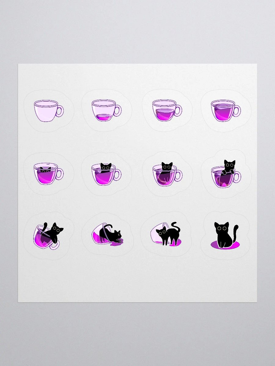 Purrfectly Playful Sticker Set product image (2)