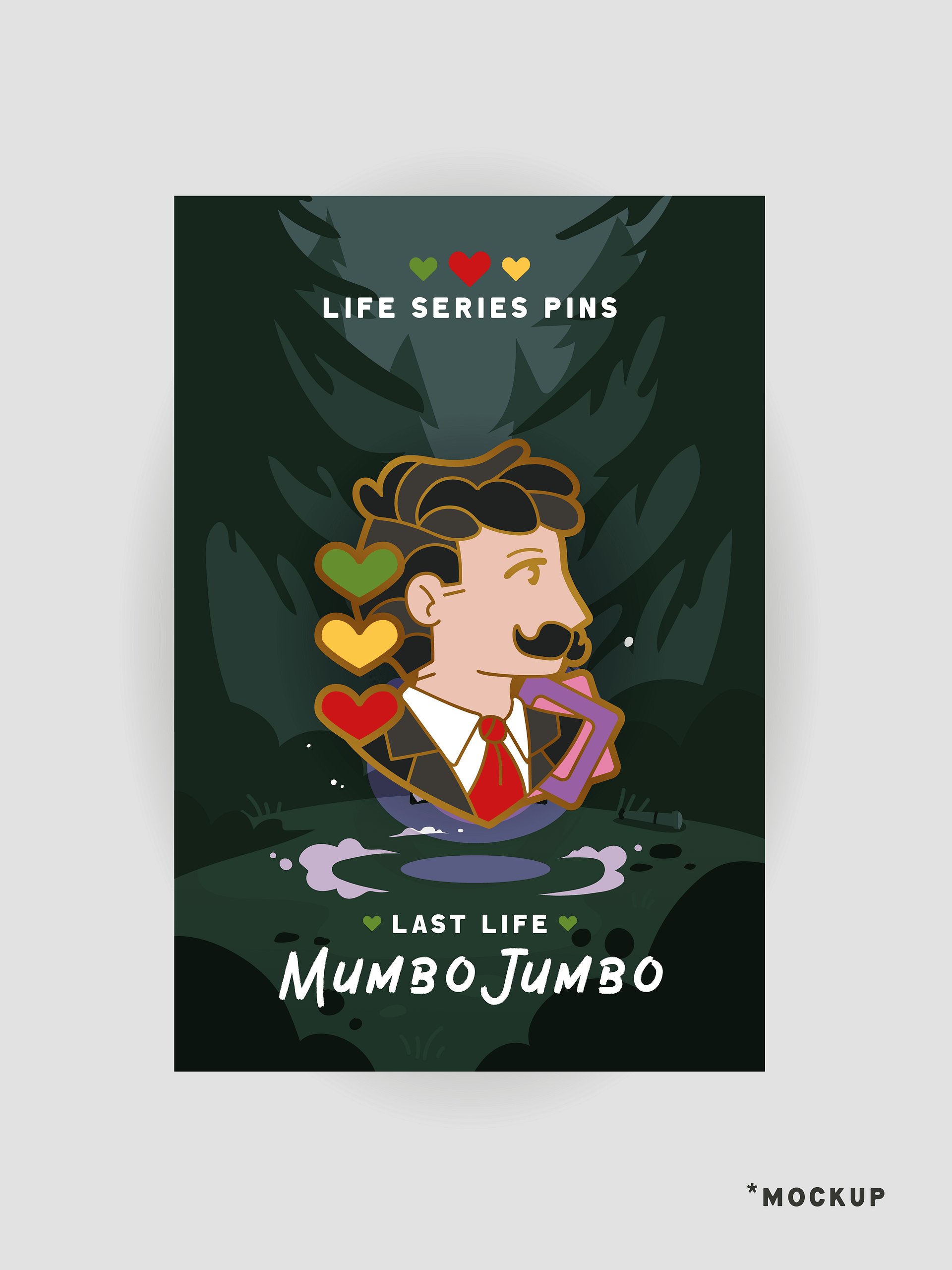 *PREORDER* MumboJumbo - Hard Enamel Pin product image (1)
