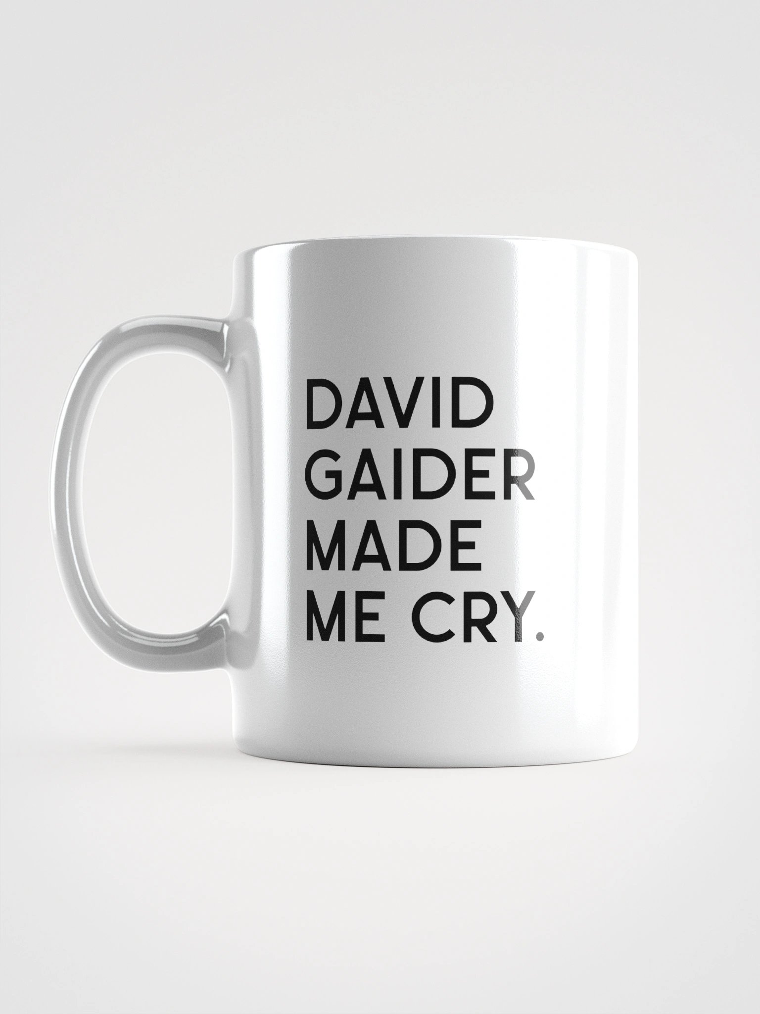 David Gaider Made Me Cry Mug product image (16)