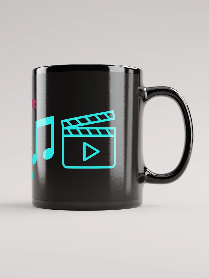 Bit By Bit Media Retro Color Scheme Black Mug product image (1)