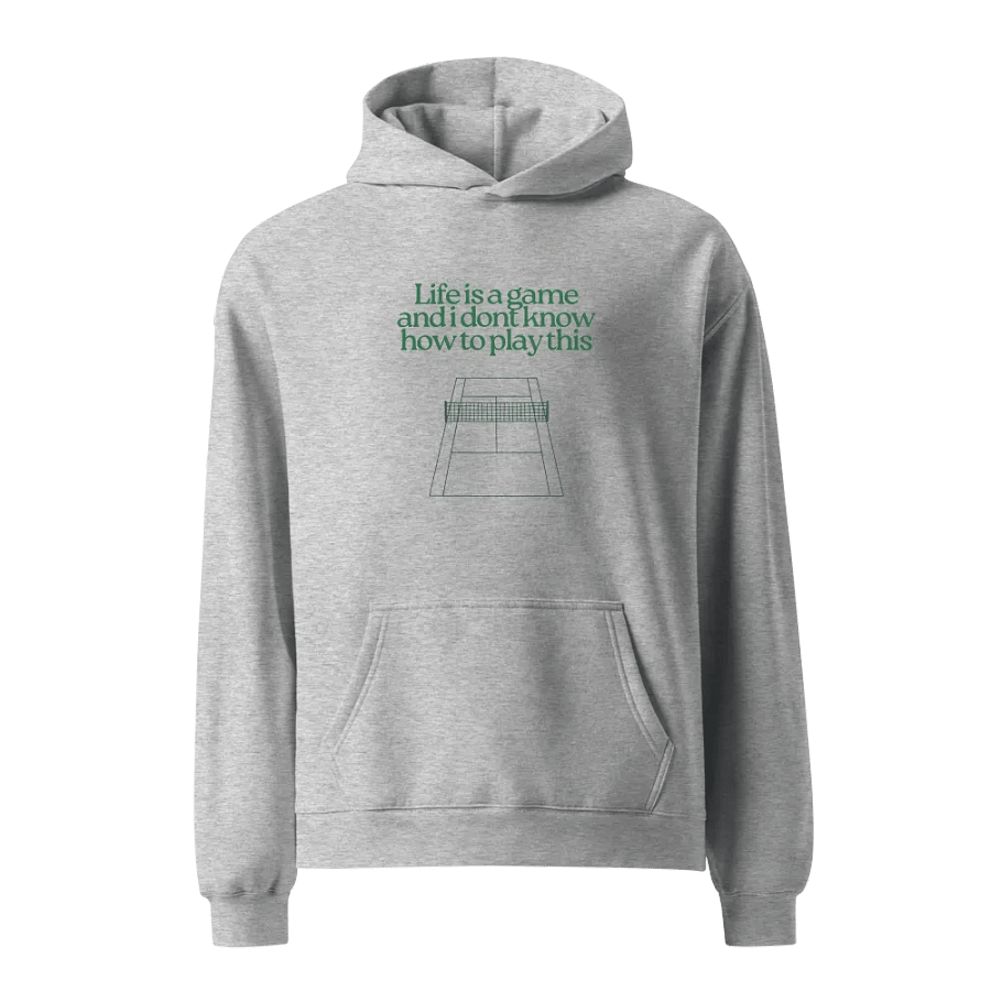 Life is a game and i don't know how to play this Unisex hoodie product image (1)