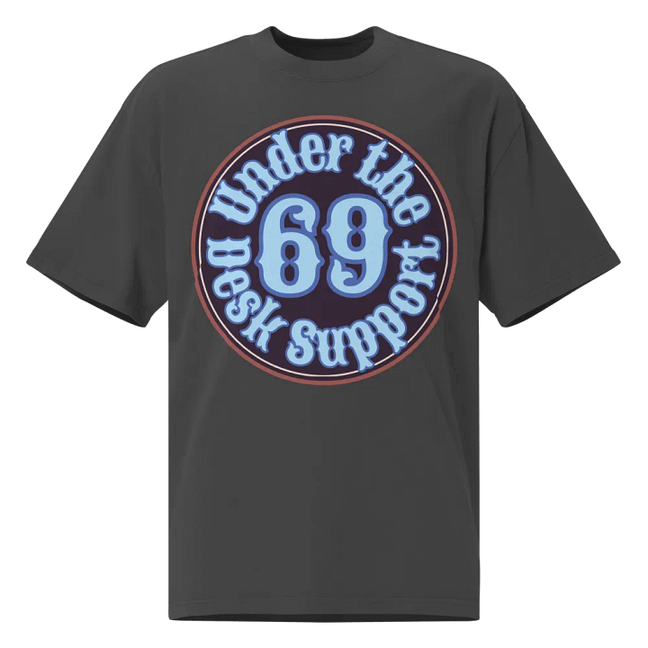 Desk Support Oversized T-Shirt product image (1)