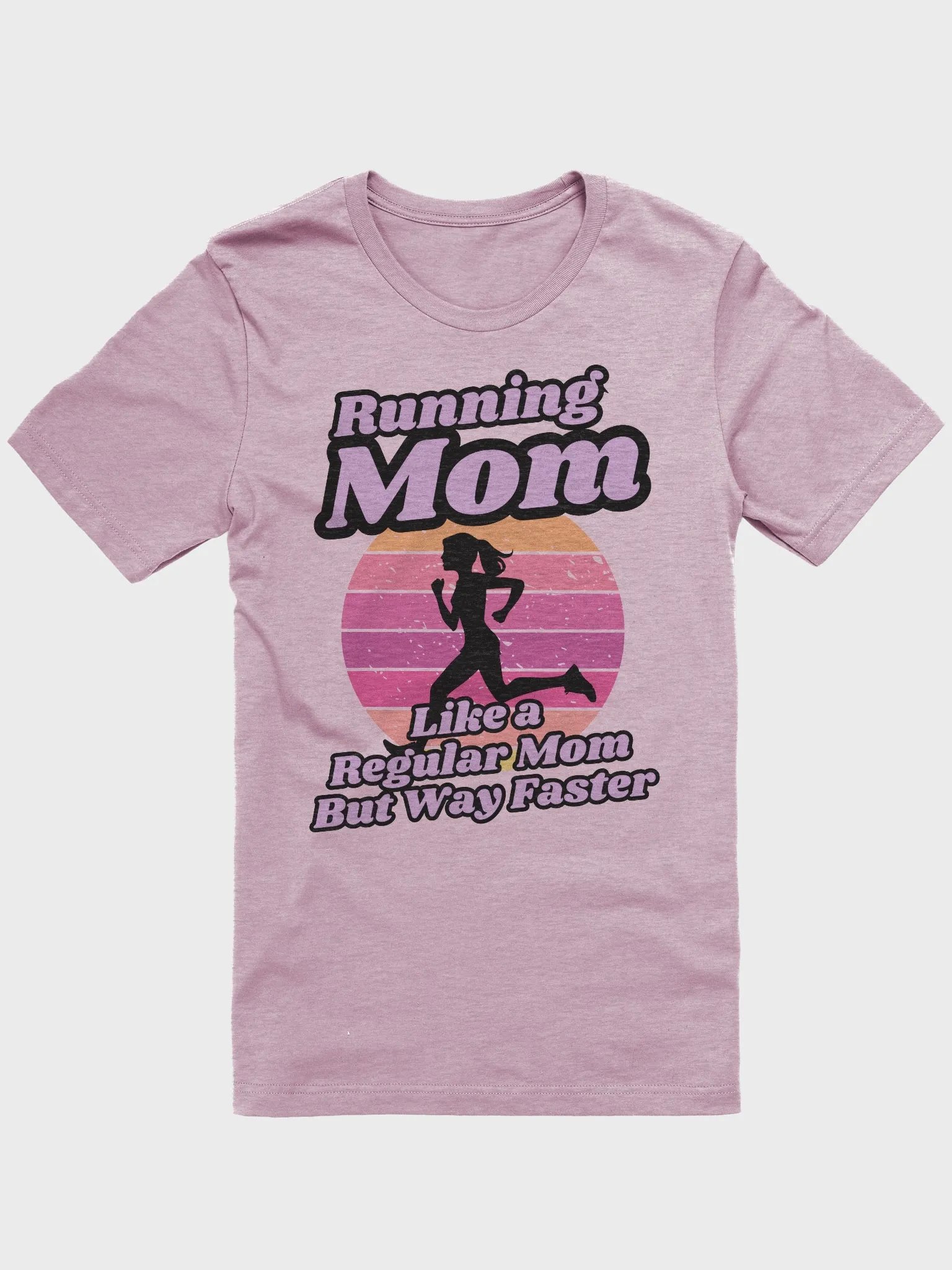 Sunset Runner Mom T-Shirt product image (4)