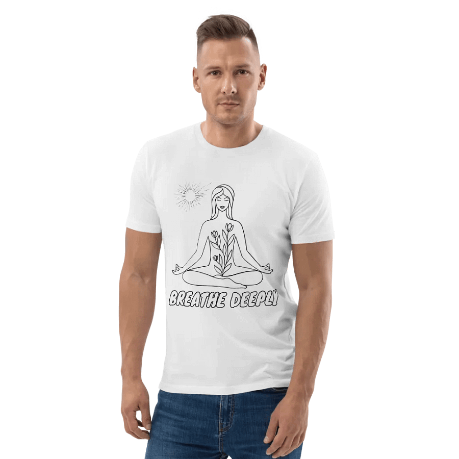 Radiant Sunburst Organic T-Shirt product image (6)