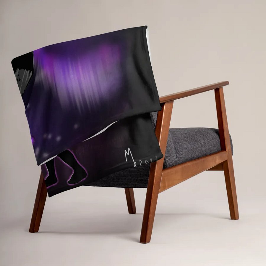 Strength of the Panther Throw Blanket product image (3)