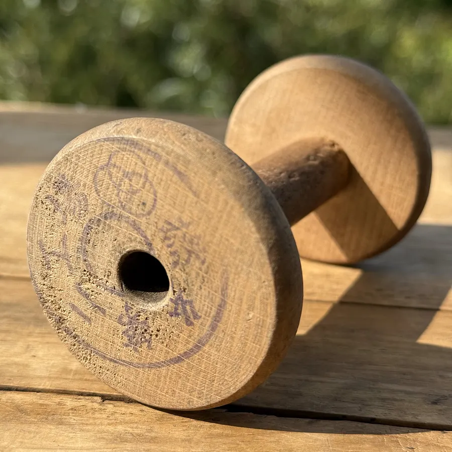 🎎 Japan Antique Roadshow: Morimoto Silk Thread Spool – Mid-Showa Textile Tool product image (2)