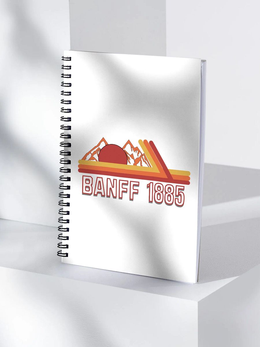 Banff 1885 Spiral Notebook product image (4)