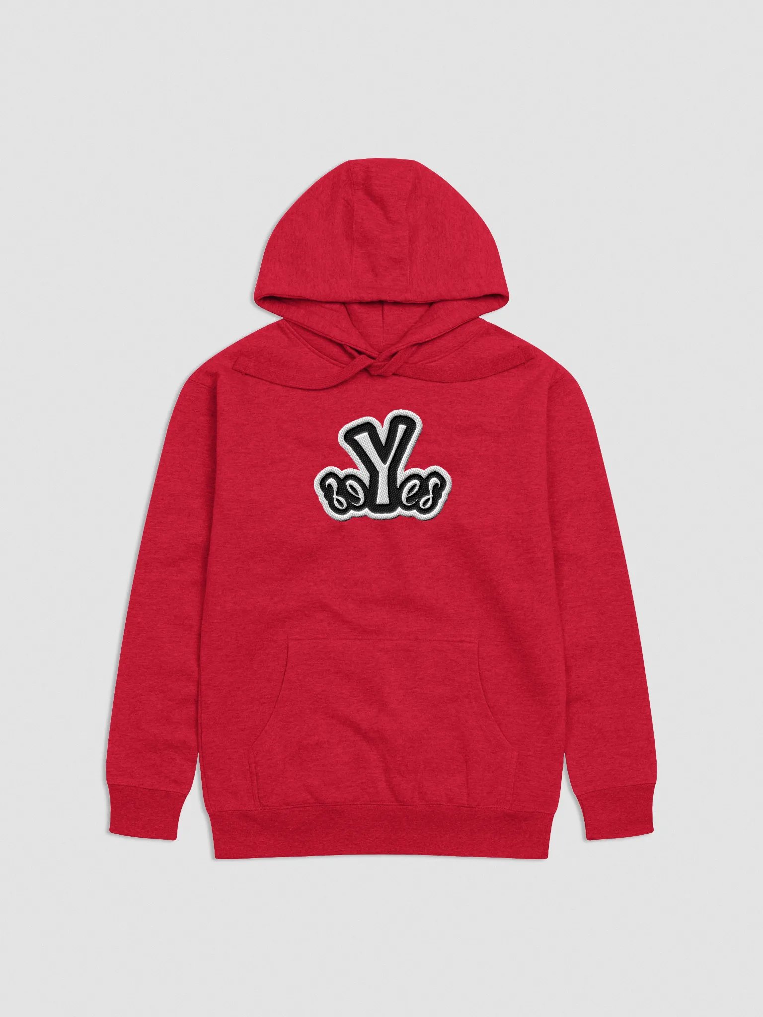 YesYes Embroidered Hoodie product image (1)