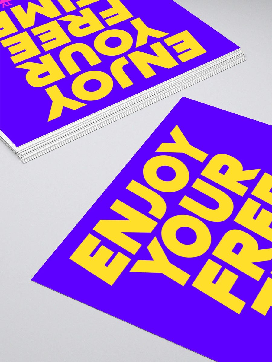 Free Time Sticker (Bold) product image (12)