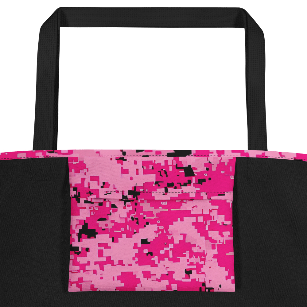 Pixel Chaos Custom Tote Bag product image (2)