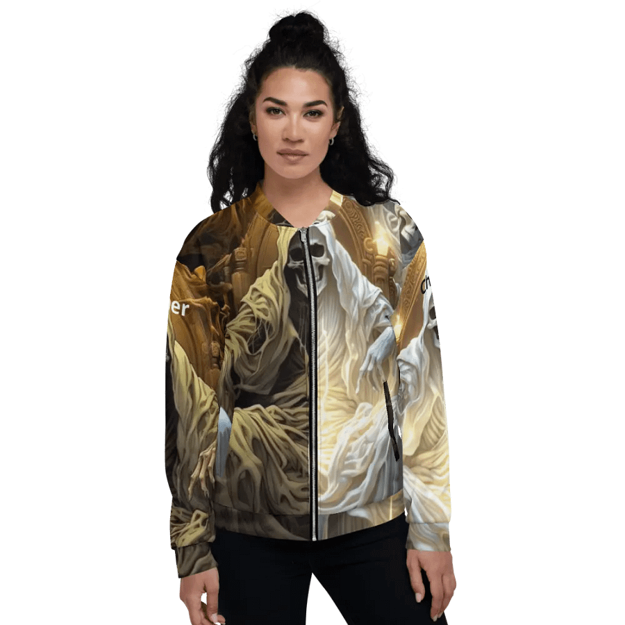 Throne of Bones Bomber Jacket product image (12)
