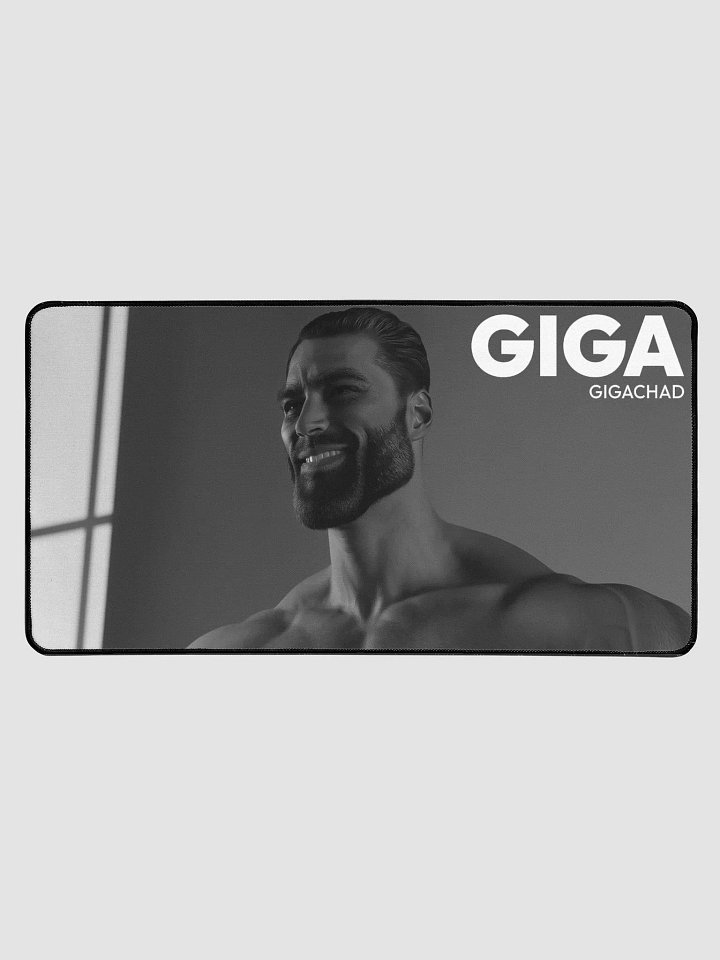 GIGACHAD Desk Mat product image (1)