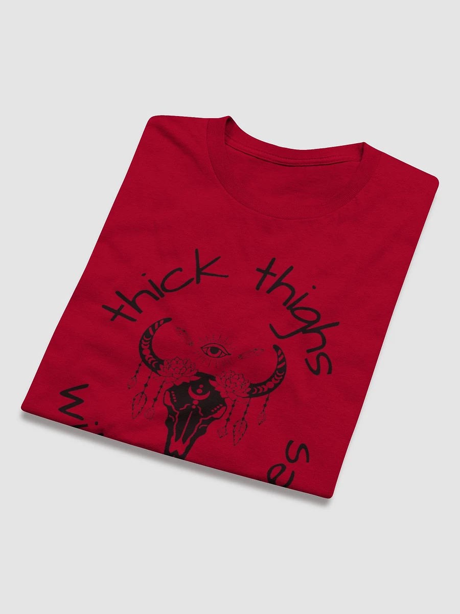 thick thighs witchy vibes tee product image (26)