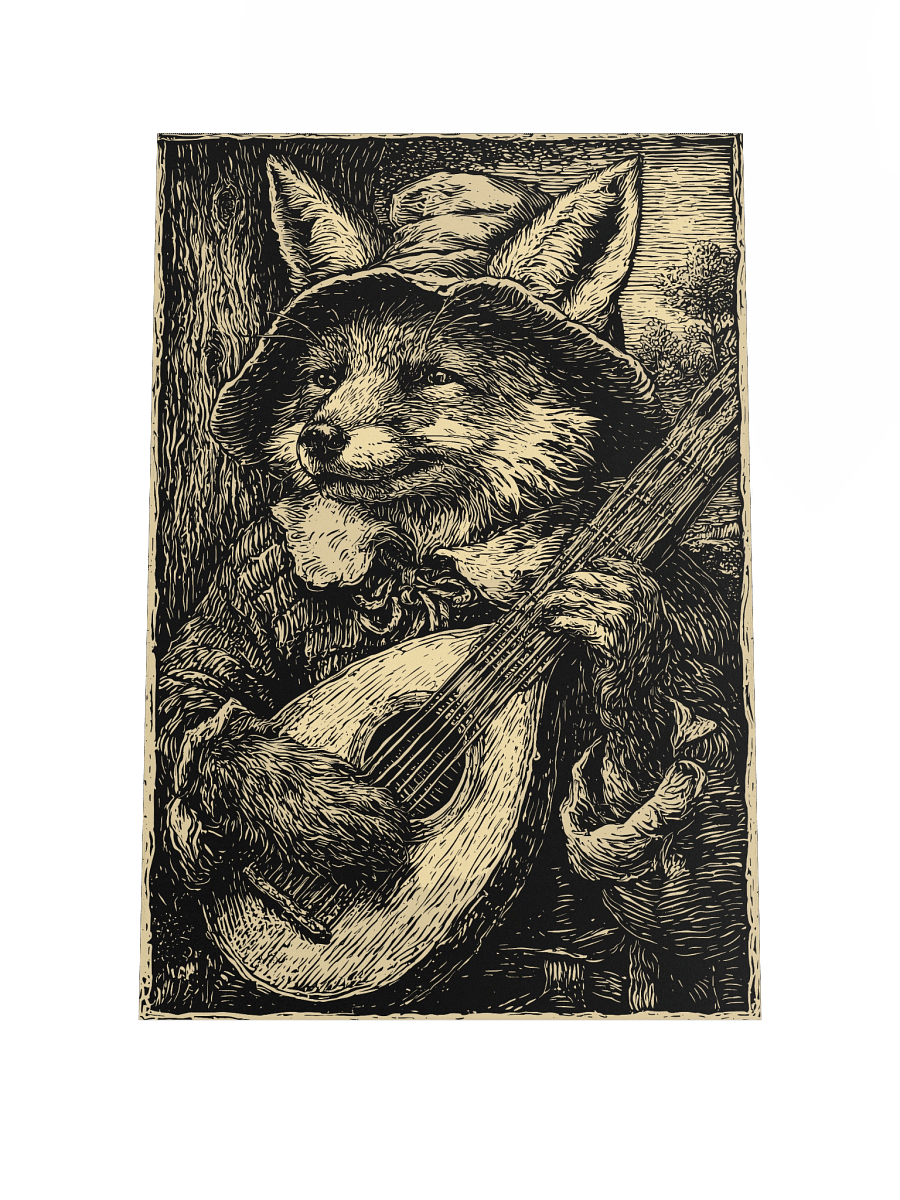 Foxy Serenade Poster product image (2)