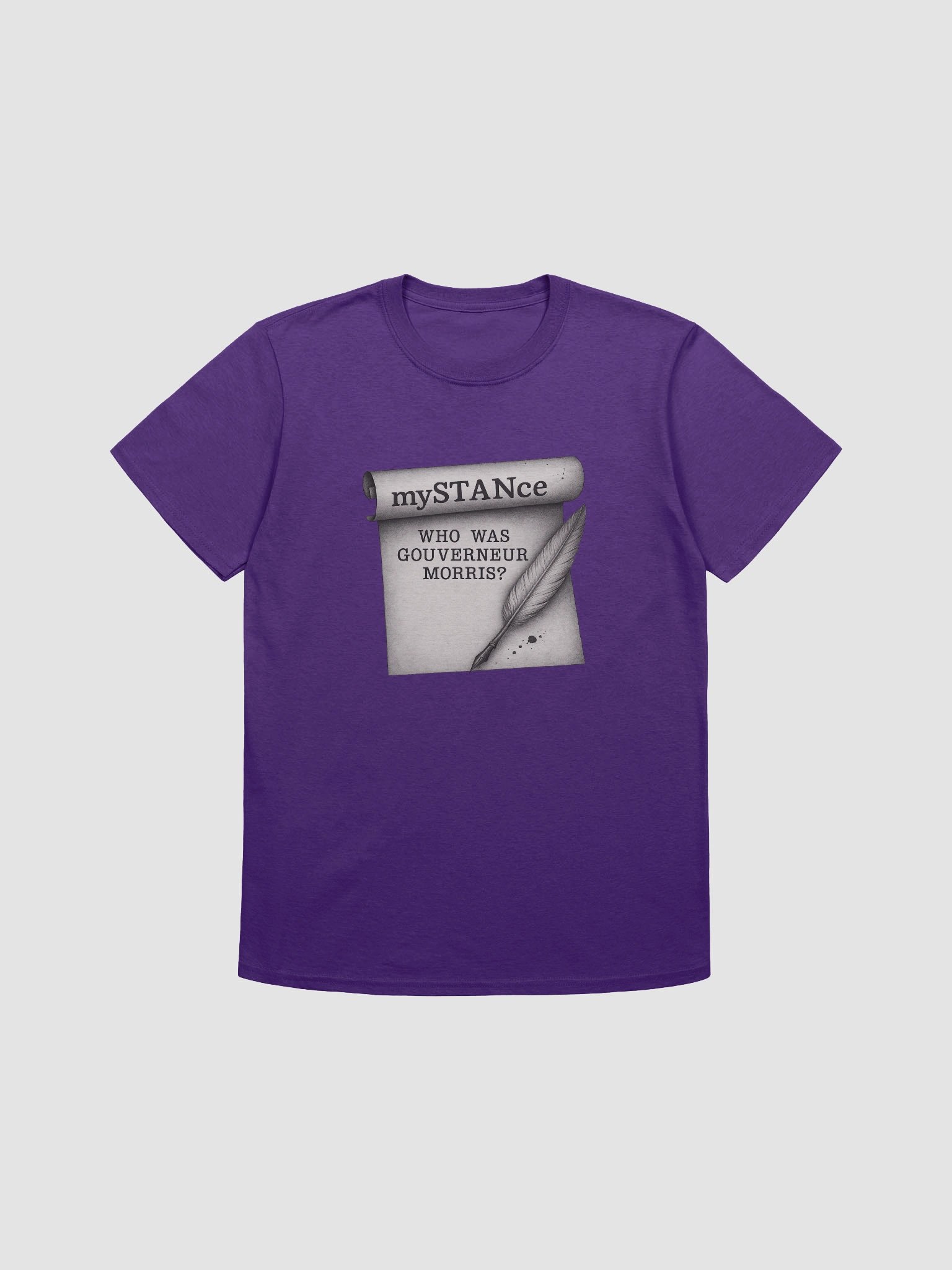 Gouveneur Morris QR Code T-Shirt product image (4)