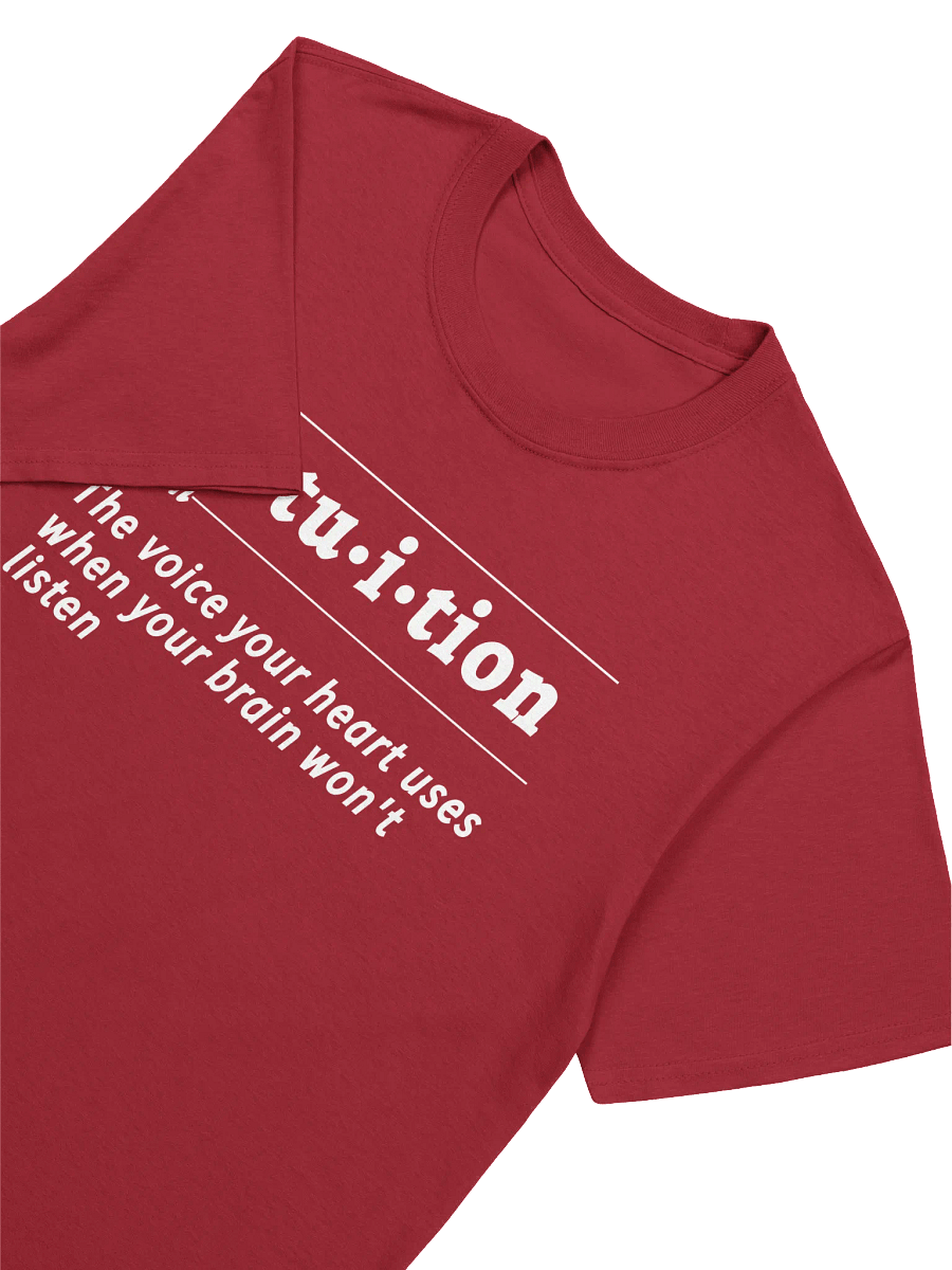 Intuition Definition Unisex Tee wht product image (2)