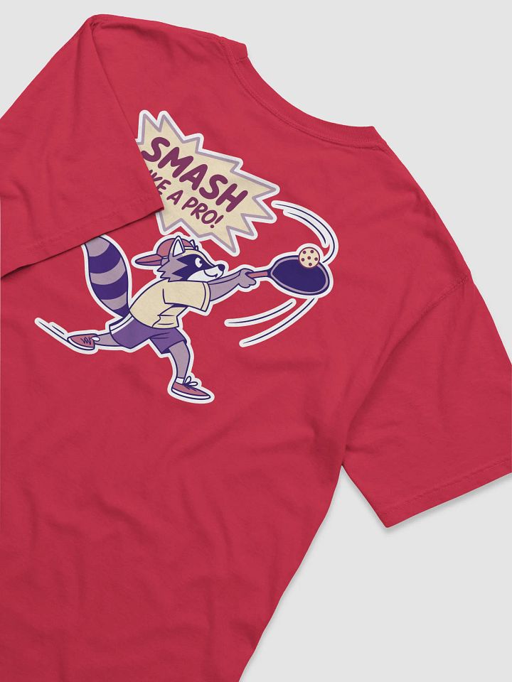 Pickleball T-Shirt - Smash Like a Pro Unisex Garment-Dyed T-shirt (Back Print) product image (10)