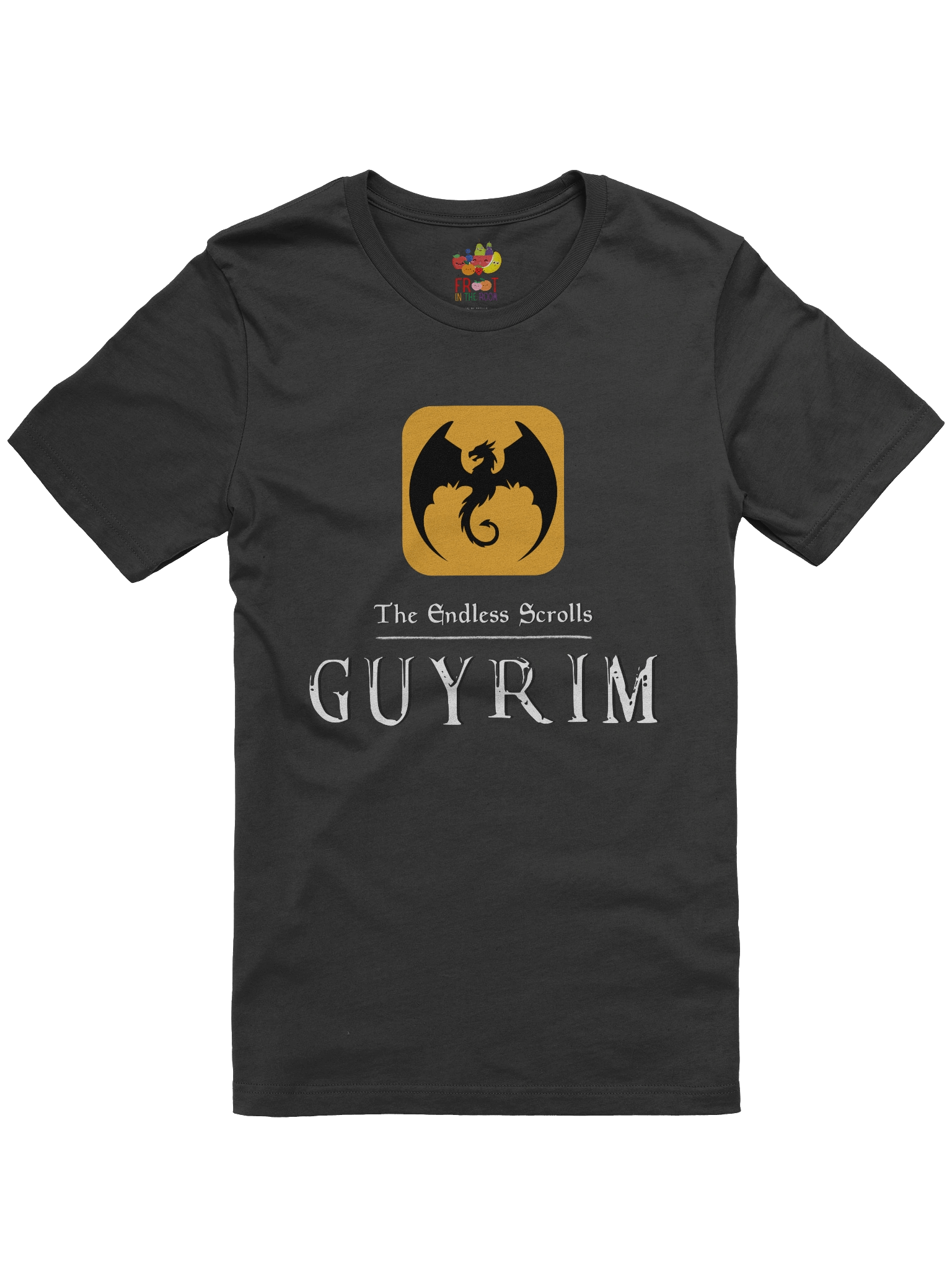 Guyrim: The Endless Scrolls Skyrim + Grindr Parody Tee (Unisex) product image (2)
