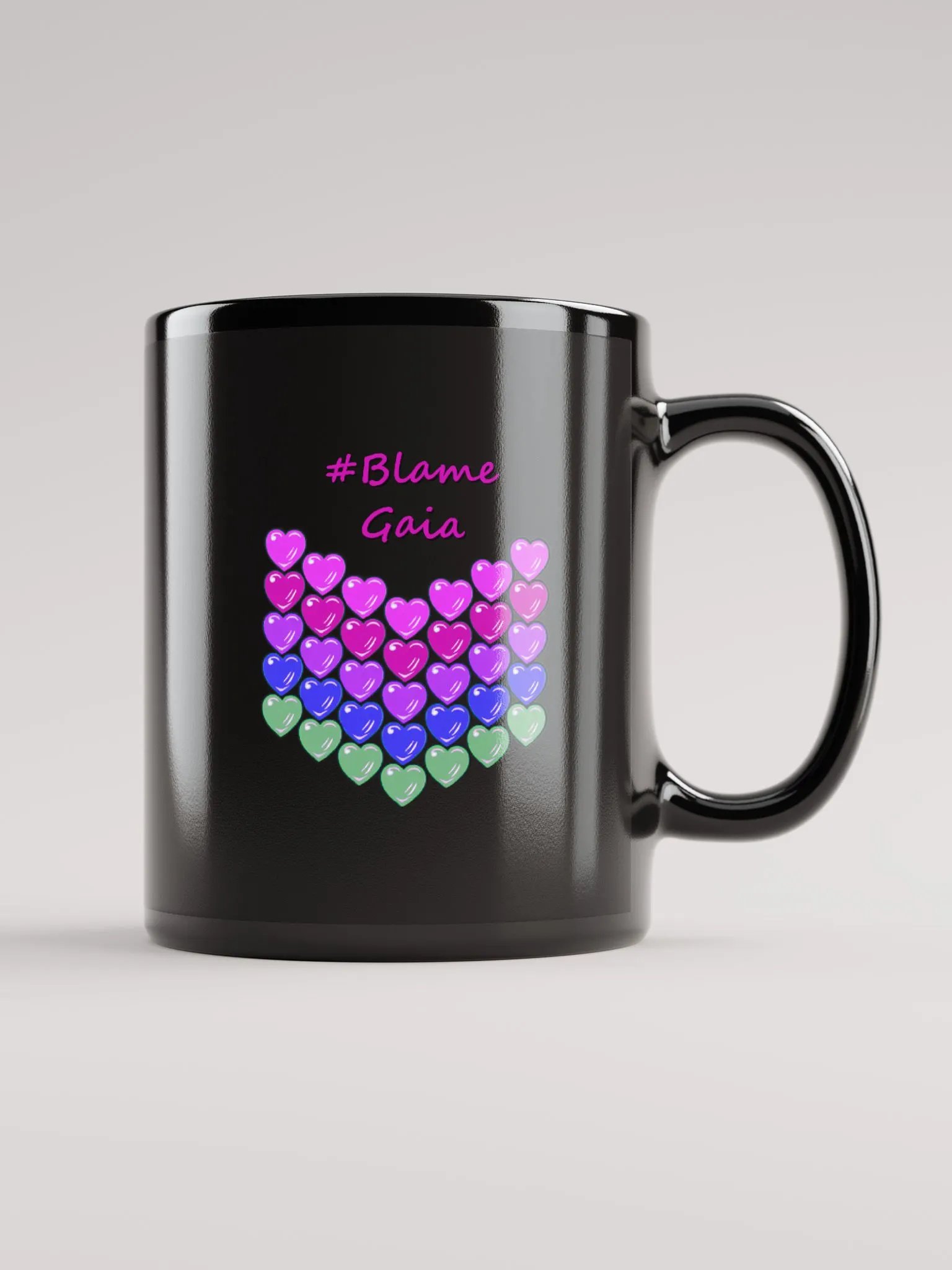 #BlameGaia Mug - Black product image (2)
