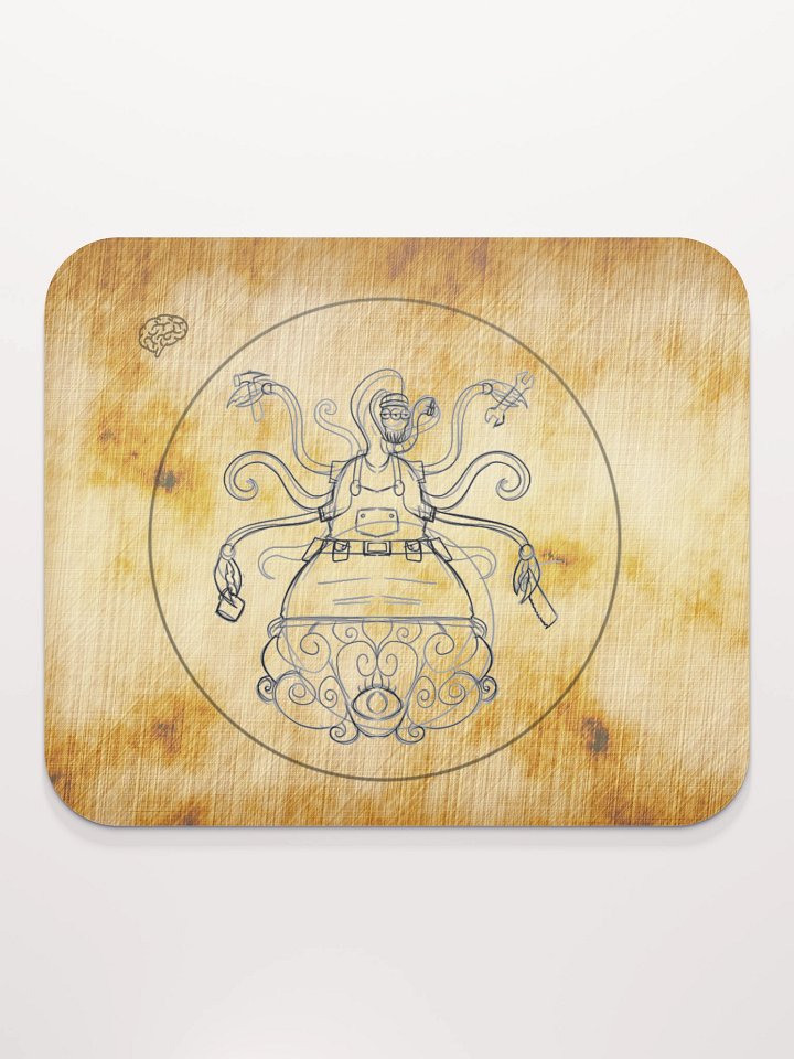 Vitruvian Steve Mouse Pad product image (2)