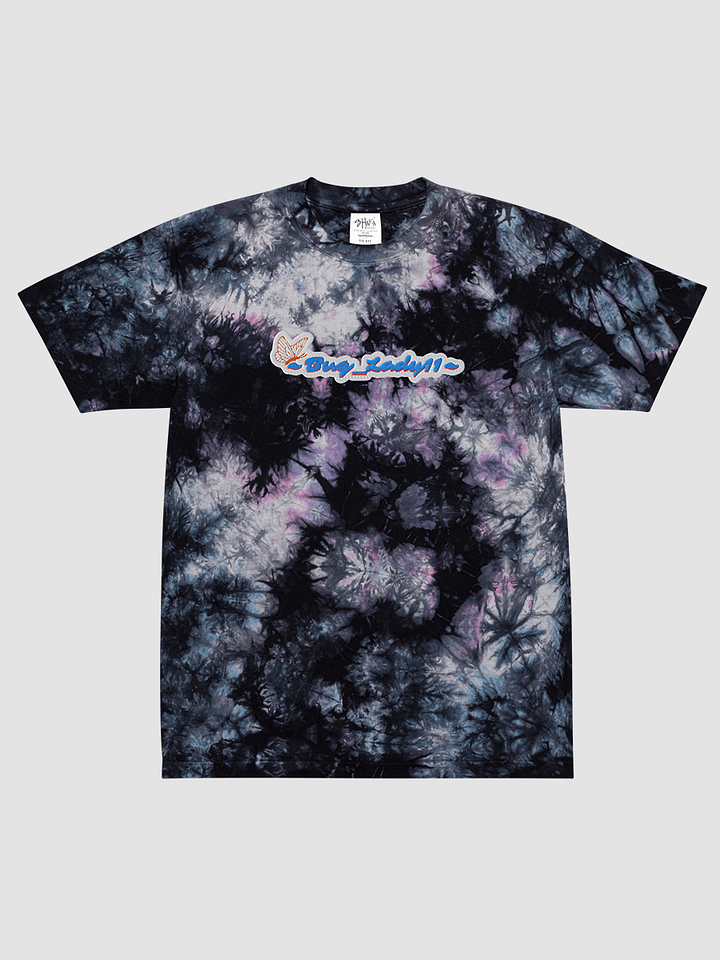 BugSWAG Bug_Lady11 Embroidered Multi-Colored Oversized Tie-Dye T-Shirt product image (1)