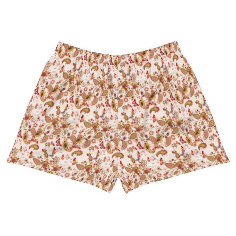 Vintage Velvet Vibes | Unisex Athletic Shorts product image (2)