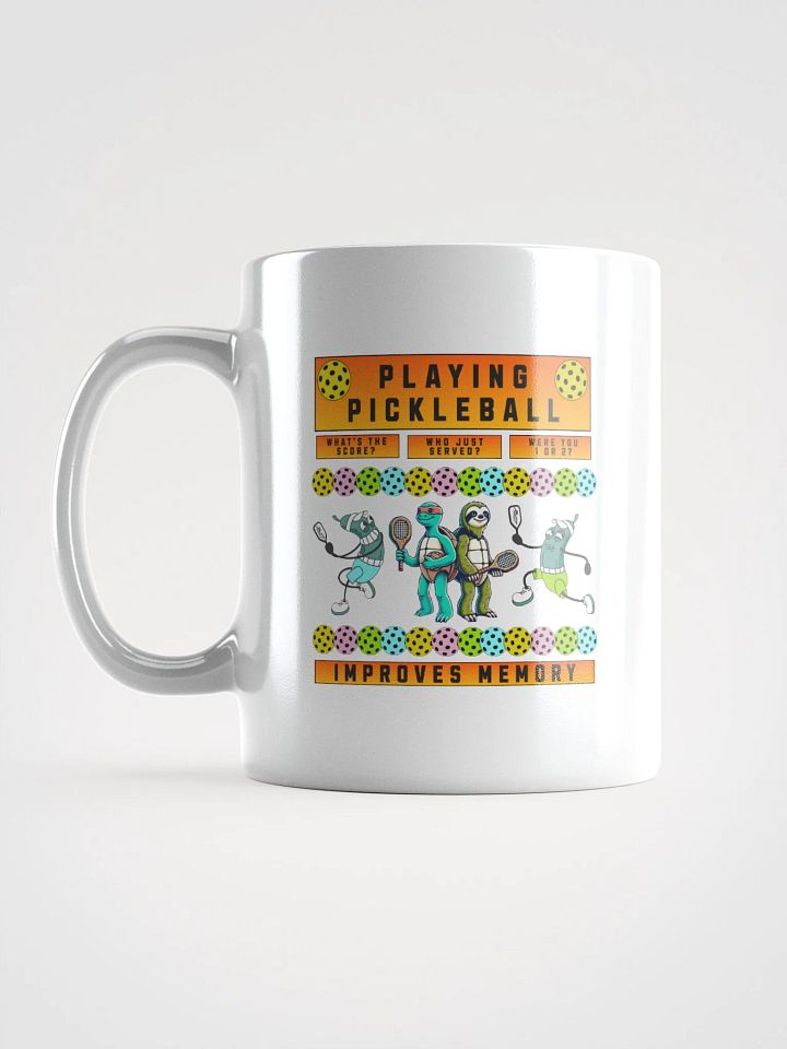 Playing Pickleball Improves Memory Mug product image (1)