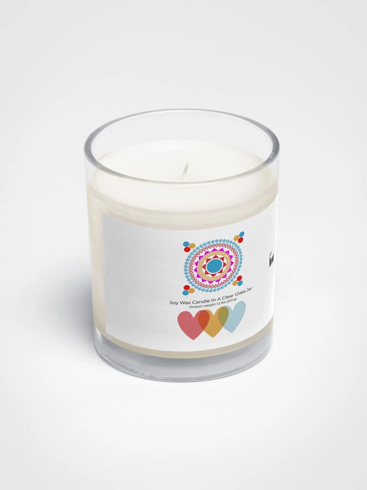 Geometric Bliss Soy Wax Candle product image (2)