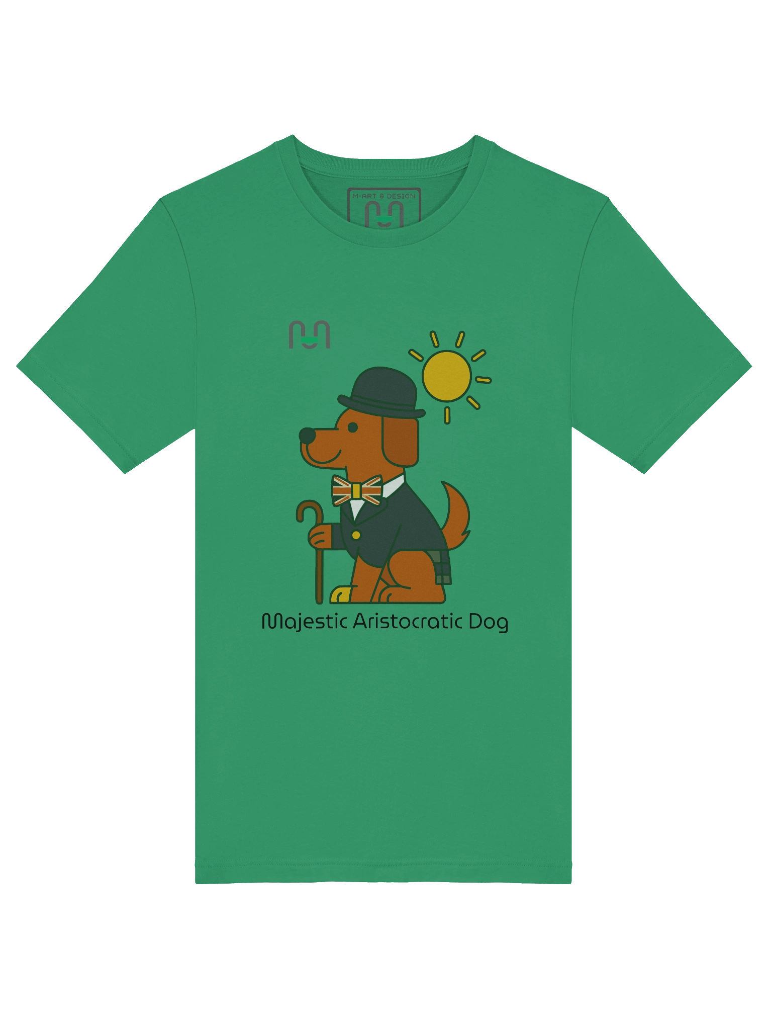 Majestic Aristocratic Dog – Noble Pup Tee – M Style - M-Art & Design product image (17)